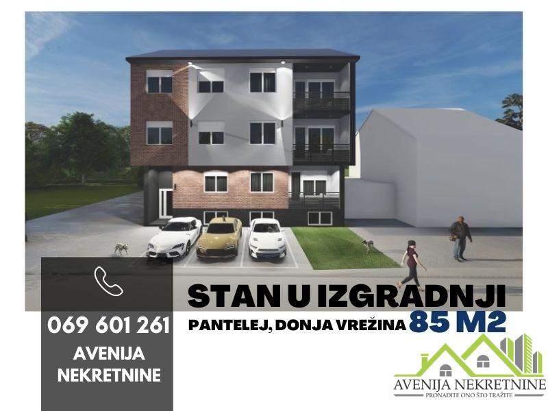 Stan u izgradnji, 85m2, Donja Vrežina