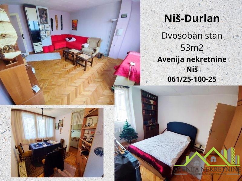 Durlan, Niš 2.0 soban stan 53m2