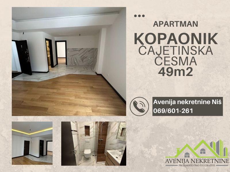 Apartman, Kopaonik, Čajetinska česma, 49m2, Jednoiposoban