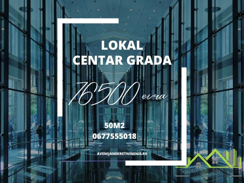 LOKAL - 50m2 - CENTAR GRADA