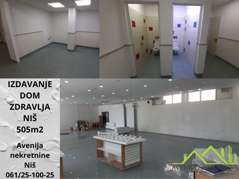 Lokal,  500 m2, Dom zdravlja