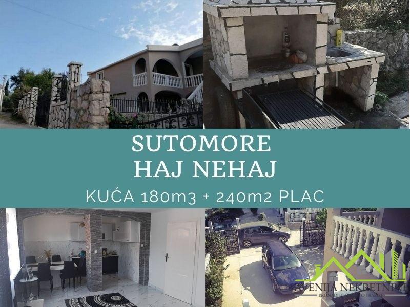 SUTOMORE - HAJ NEHAJ - 180 m2 - 3500m OD PLAŽE