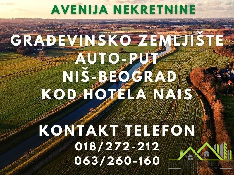 RETKO U PONUDI – ZEMLJIŠTE POVRŠINE 2.2ha – AUTO-PUT NIŠ-BEOGRAD