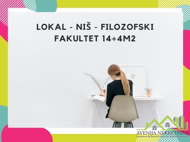 NIŠ - CENTAR - FILOZOFSKI FAKULTET - 18M2