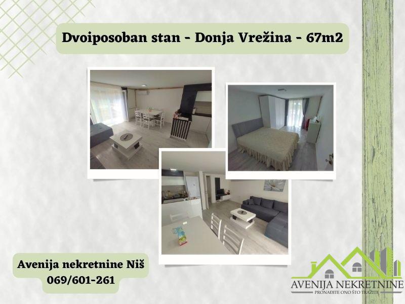 Dvoiposoban stan, Donja Vrežina, 67m2