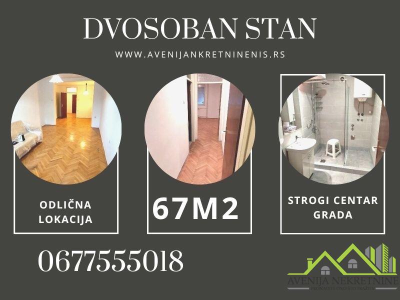 ODLIČNA PONUDA – STAN U STROGOM CENTRU GRADA – 67m2