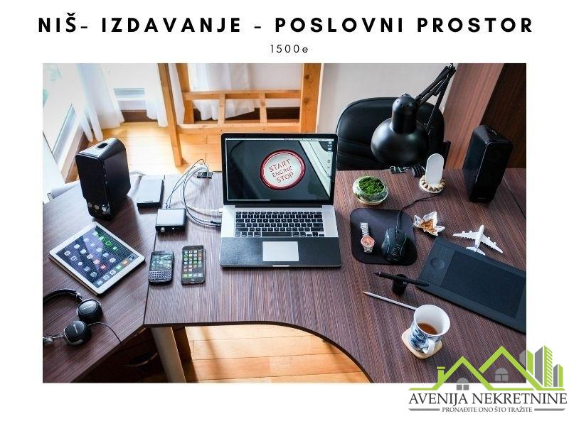 NIŠ – IZDAVANJE – POSLOVNI PROSTOR 