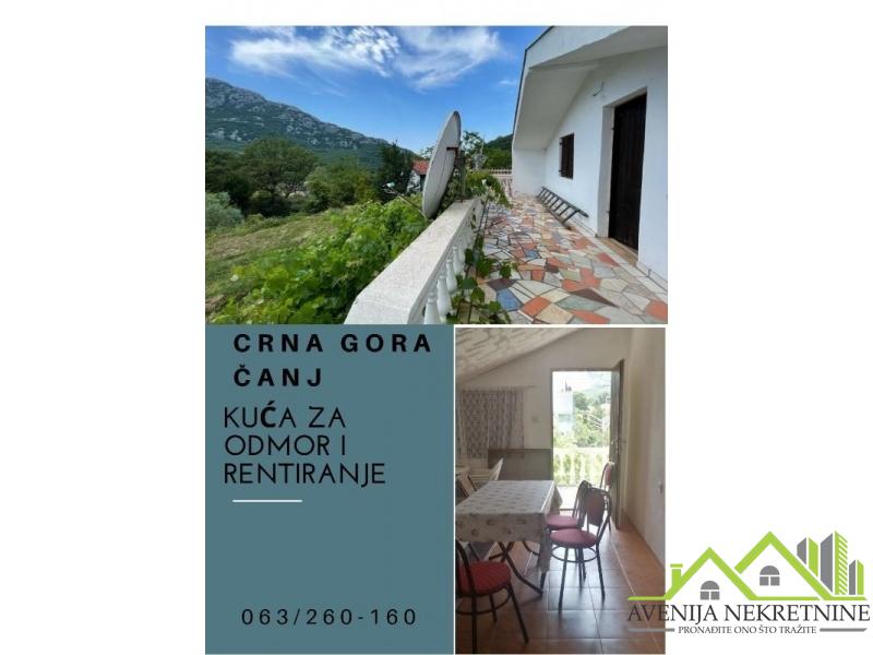 CRNA GORA – ČANJ KUCA  100m2