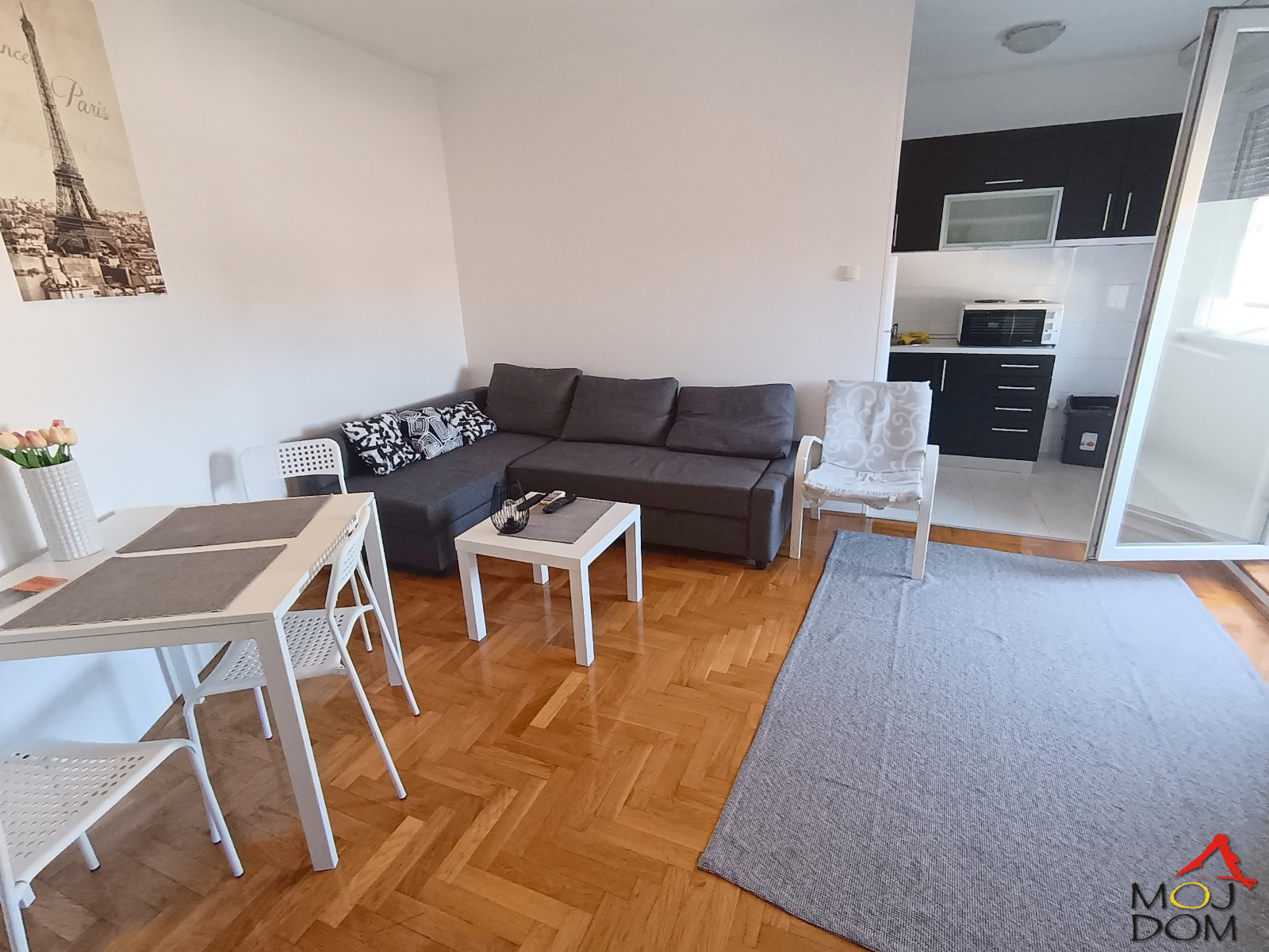 Stan,NOVI SAD,SOMBORSKI BULEVAR,kv: 36, € 93500, ID: 1028825