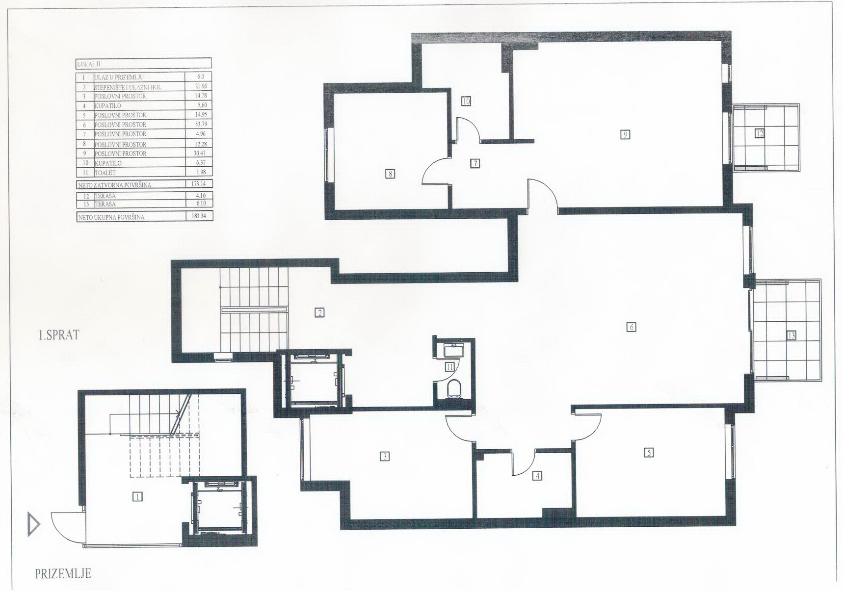 VRACAR VRACAR / HRAM SVETOG SAVE 183m2 , 2T ,843400e