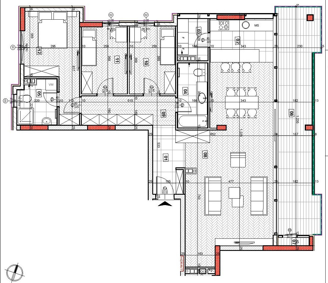 Stan,NOVI SAD,NOVO NASELJE,kv: 133.78, € 248050, ID: 1037696