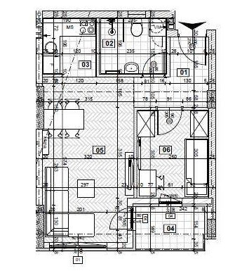 Stan,NOVI SAD,LIMAN 4,kv: 41.00, € 127600, ID: 1040421